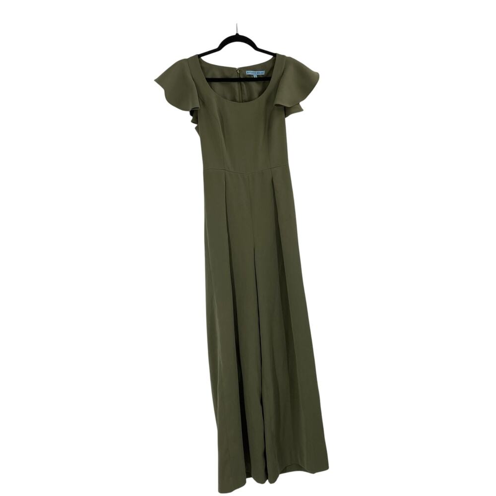 Antonio Melani Olive Green Jumpsuit NO BELT Women’s Small Event Fall
